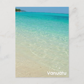 Postales de Vanuatu Playa de Agua del Pacífico Sur