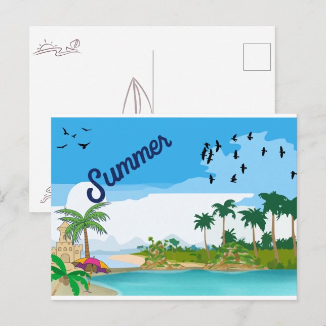 Postales de verano (Anverso / Reverso)