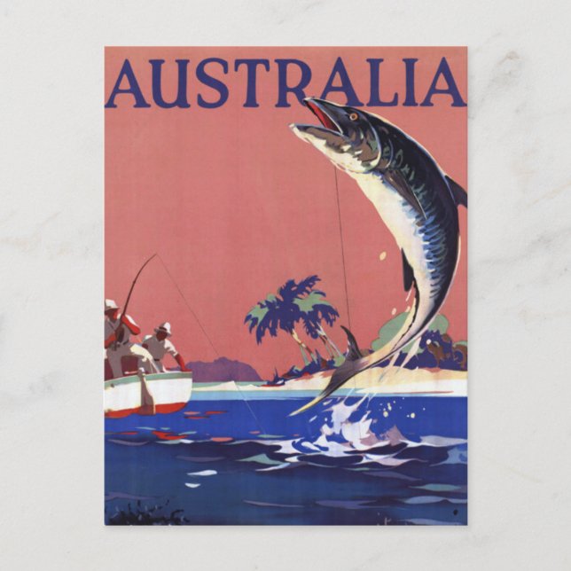 Postales de viaje de Australia (Anverso)