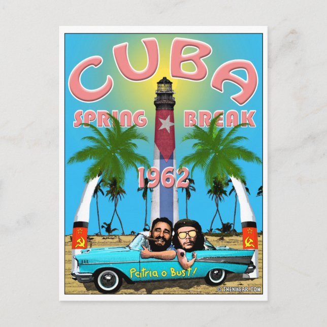 Postales de viaje de Cuba Spring Break 1962 (Anverso)