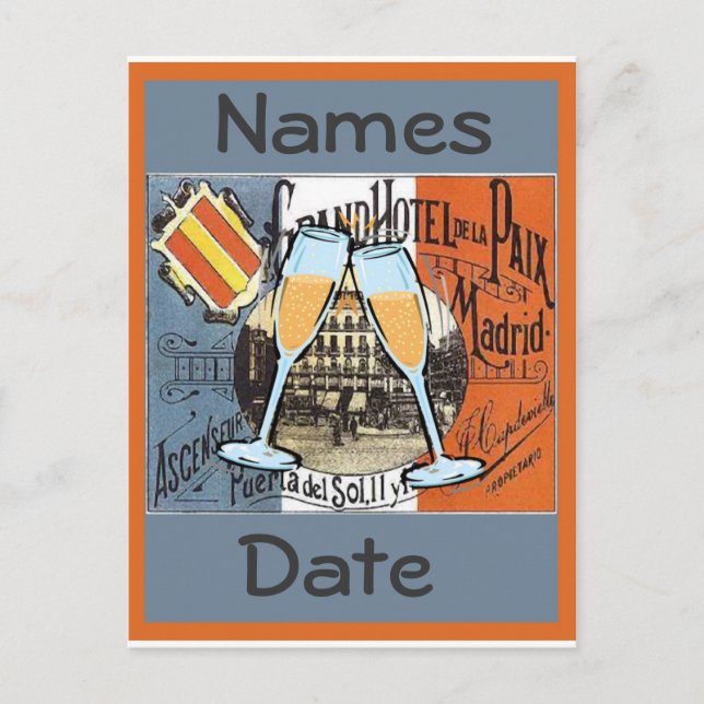 Postales de viaje de España, editar texto (Anverso)