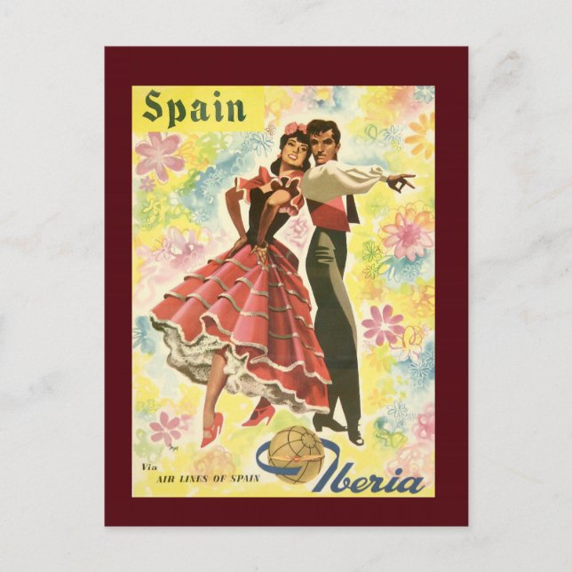 Postales de Viaje de España Vintage (Anverso)
