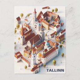 Postales de viaje de Isomtric Tallinn