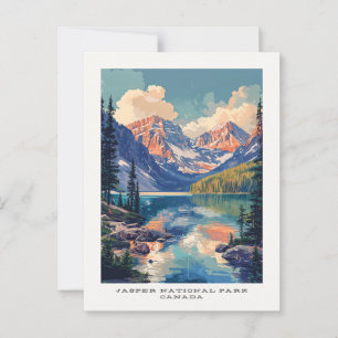 Postales de viaje de Jasper National Park Canada