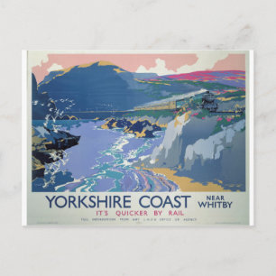 Postales de viaje de la costa de Yorkshire