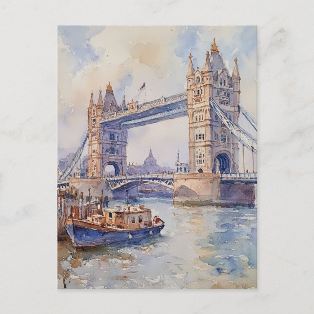 Postales de Viaje de la Viñeta Londres (Anverso)