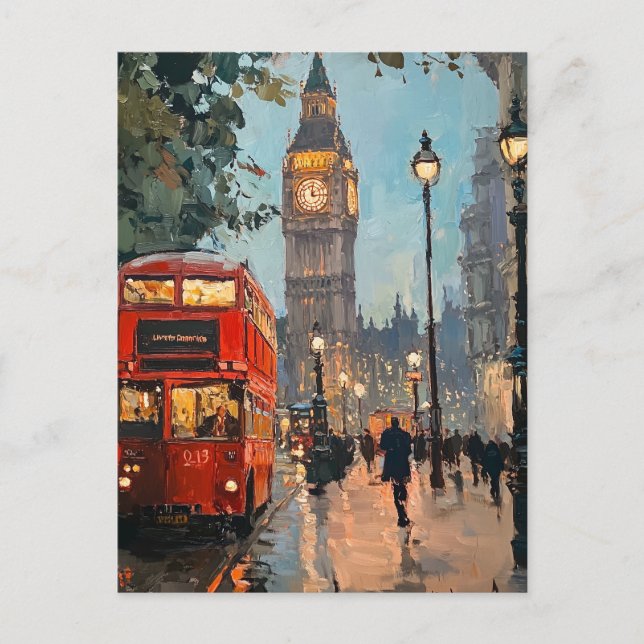 Postales de Viaje de la Viñeta Londres (Anverso)