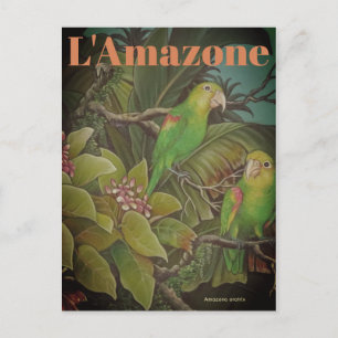 Postales de viaje de la zona amazónica de L'Amazon