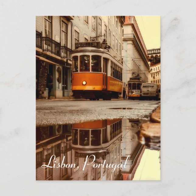 Postales de viaje de Lisboa y Portugal (Anverso)