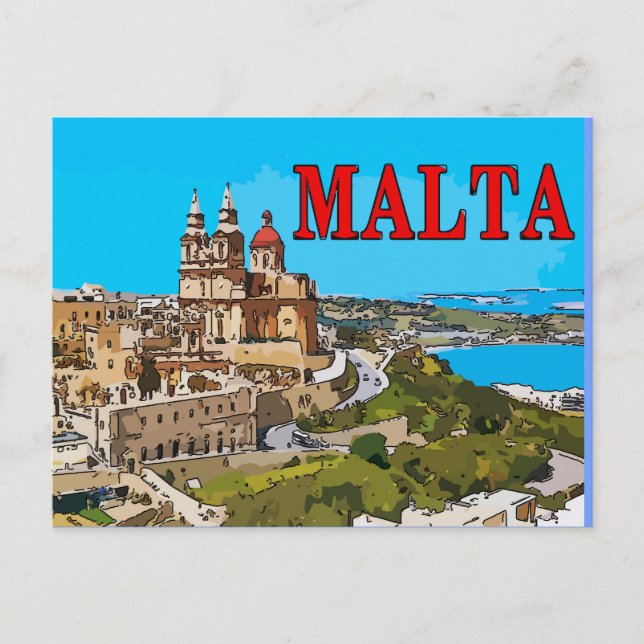 Postales de viaje de MALTA 1 (Anverso)