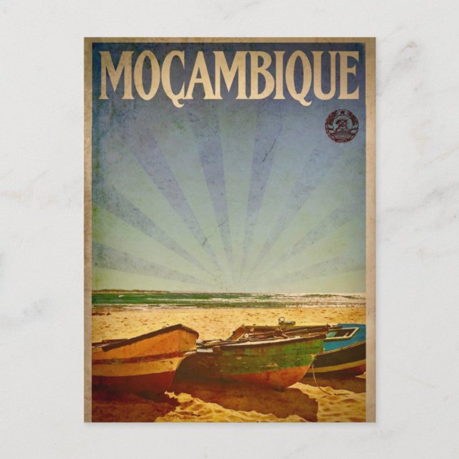 Postales de viaje de Mozambique (Anverso)