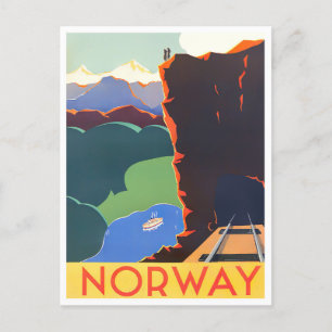 Postales de viaje de Noruega