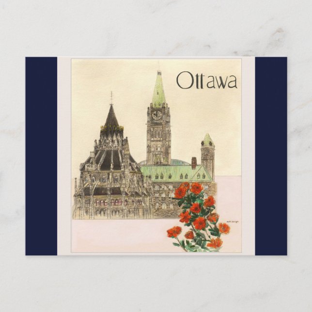 Postales de viaje de Ottawa (Anverso)