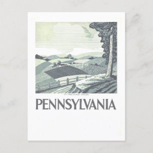 Postales de viaje de Pennsylvania, Poster de WPA V