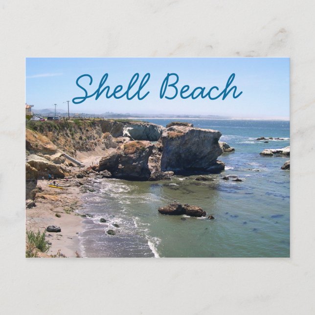 Postales de viaje de Shell Beach (Anverso)