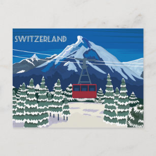 Postales de viaje de Suiza
