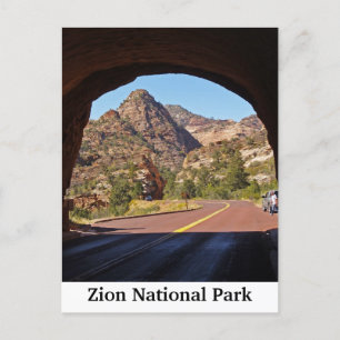 Postales de viaje de Utah del Parque Nacional Zion