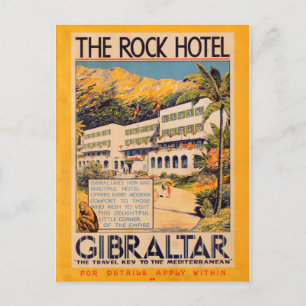 Postales de viaje del Viejo British The Rock Hotel