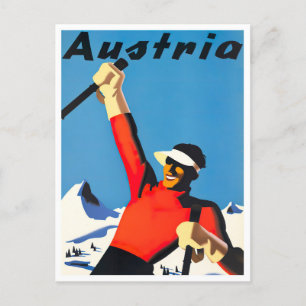 Postales de viaje vintage de Austria