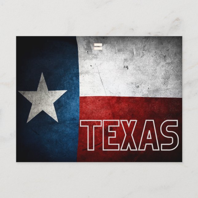 Postales de viajes de vacaciones de Texas (Anverso)