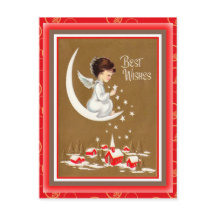 Postales de vintage navideño