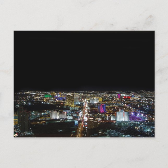 Postales de vista panorámica de la franja de Las V (Anverso)