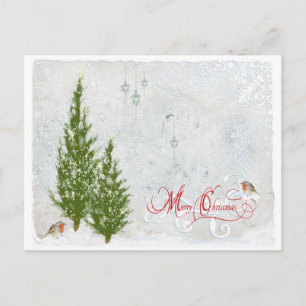 Postales de Woodland First Snow Navidades