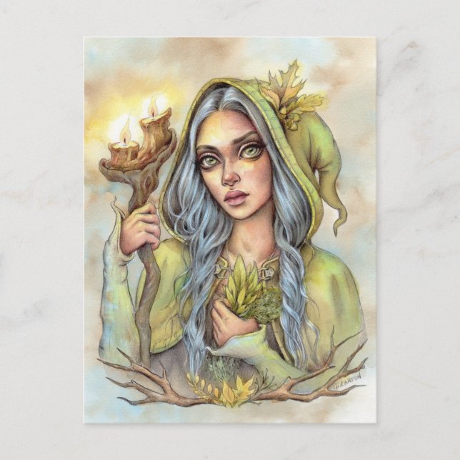 Postales de Woodland Healer (Anverso)