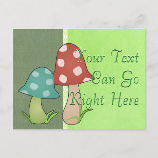 Postales de Woodland Toadstool