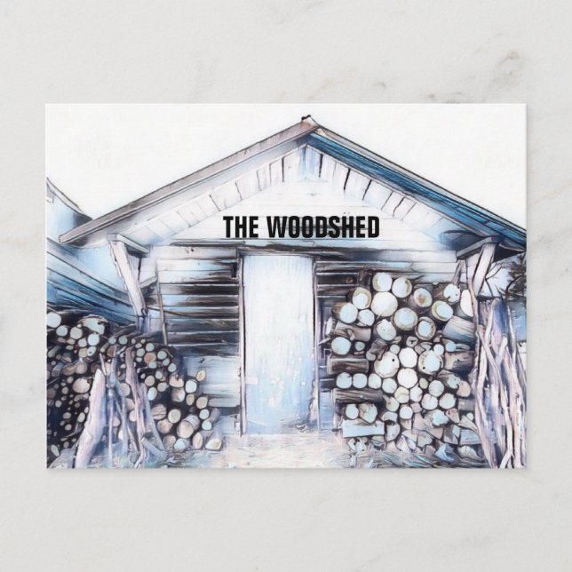 Postales de WOODSHED ART (Anverso)