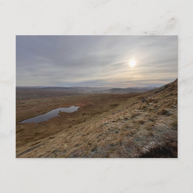 Postales de Yorkshire Three Peaks (Anverso)