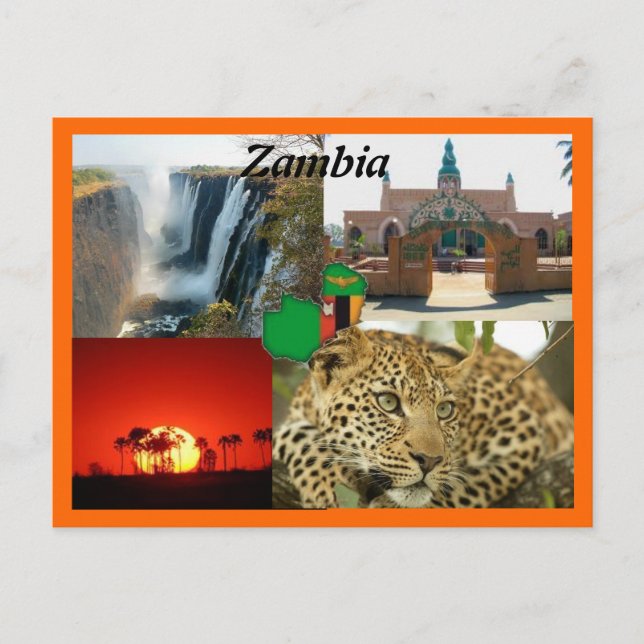 Postales de Zambia (Anverso)