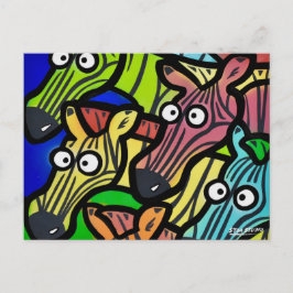 Postales de ZEBRAS GRAFFITI