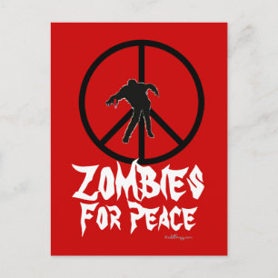 Postales de Zombies por la paz