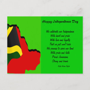 Postales del 50 aniversario de Jamaica