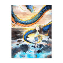 Postales del año del Dragón-DNM