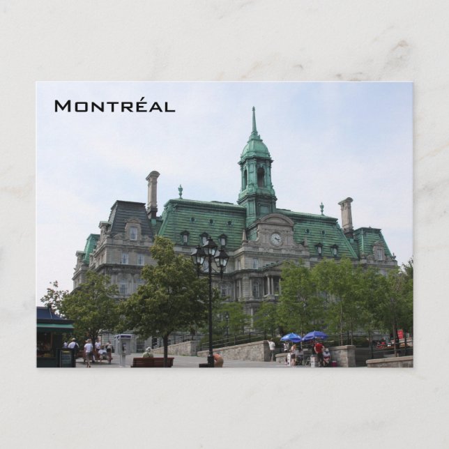 Postales del casco antiguo de Montreal (Anverso)