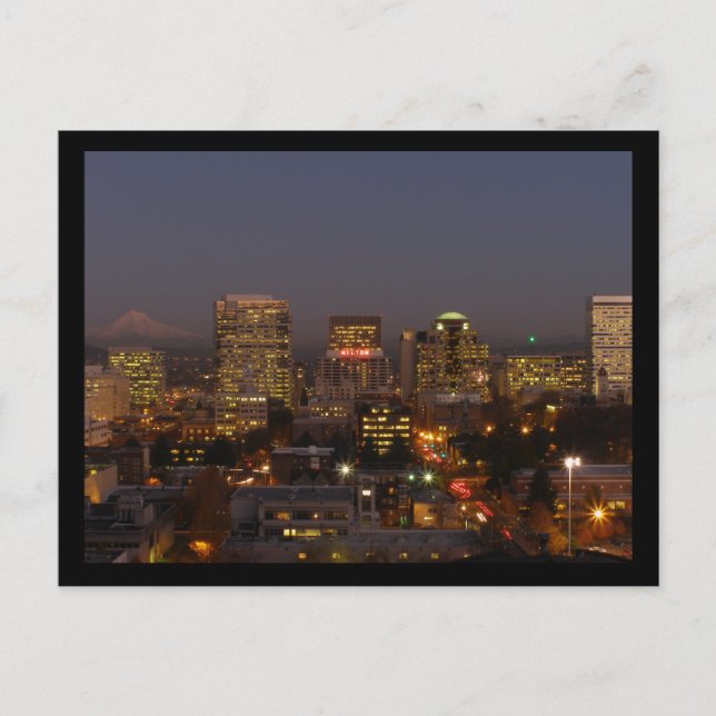 Postales del centro de Portland Oregon (Anverso)