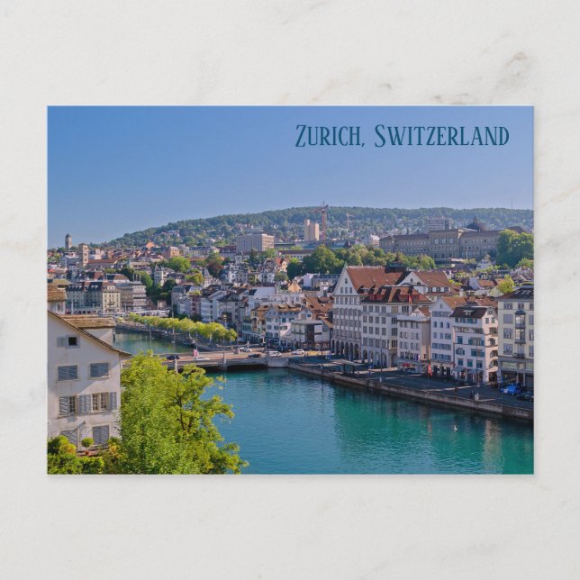 Postales del centro de Zurich (Anverso)