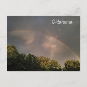 Postales del cielo arcoiris de Oklahoma