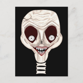 Postales del cráneo de Ghoulish