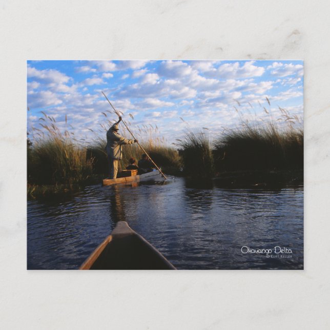 Postales del Delta del Okavango (Anverso)