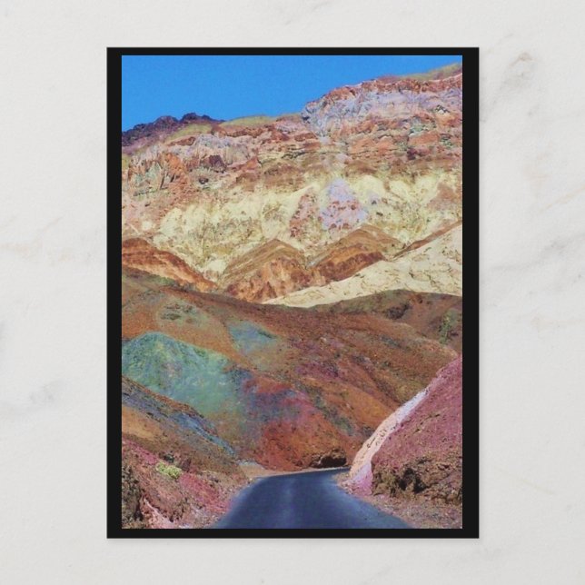 Postales del desierto pintadas (Anverso)