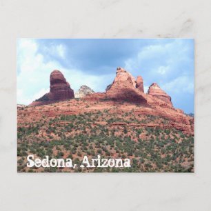 Postales del desierto Rojo de Sedona Arizona en el