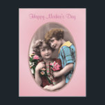 Postales del Día de la Madre de la Vintage<br><div class="desc">Postal del Día de la Madre Feliz de la Vintage.</div>