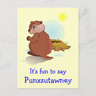 Postales del Día de la Marmota en Punxsutawney
