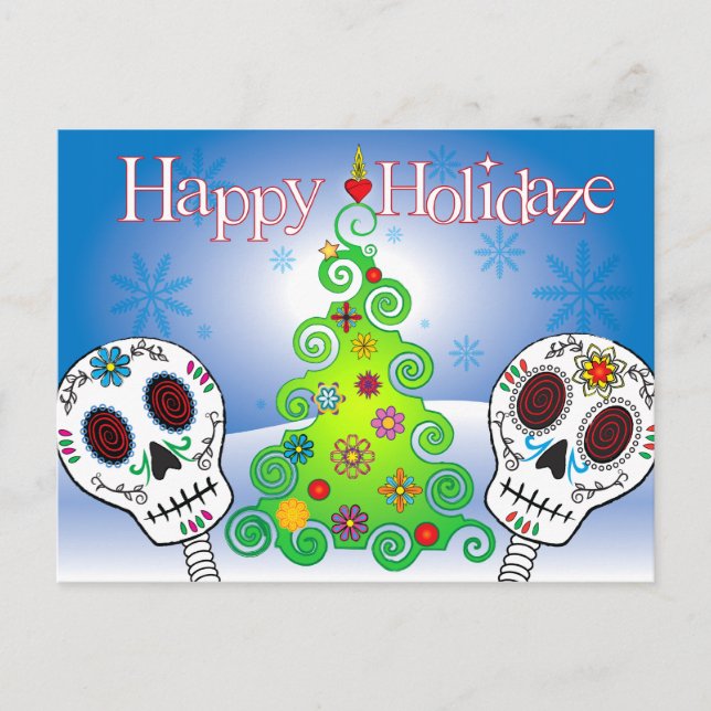 Postales del Día de las Festividades Muertas (Anverso)