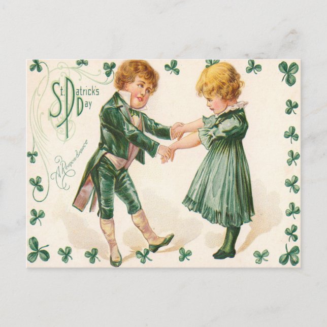 Postales del Día de San Patricio (Anverso)
