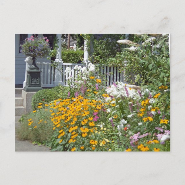 Postales del Edgartown Hotel Summer Garden Persona (Anverso)