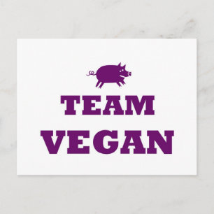 Postales del equipo de Vegan